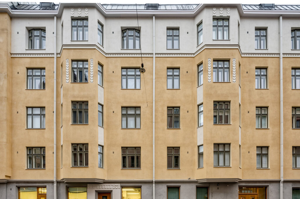 Mariankatu 14 saneeraustyö