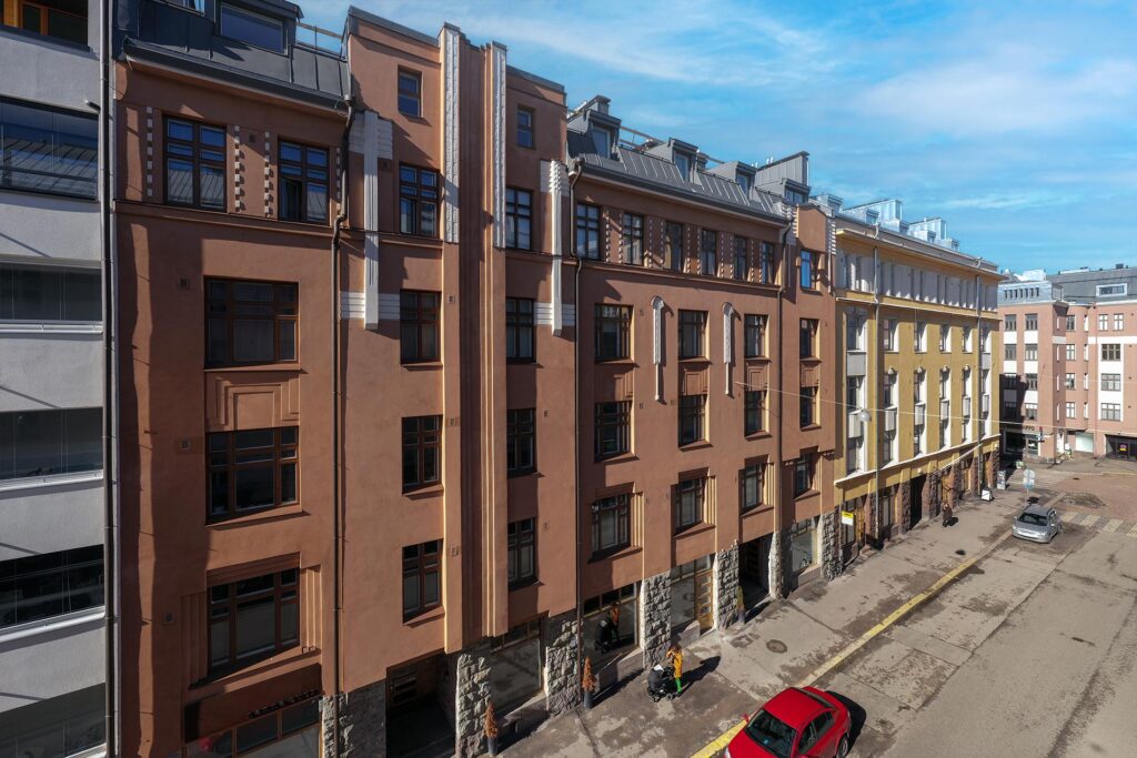 Fleminginkatu 6 saneeraustyö