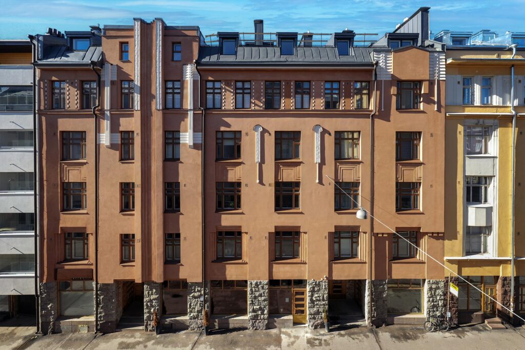 Fleminginkatu 6 saneeraustyö