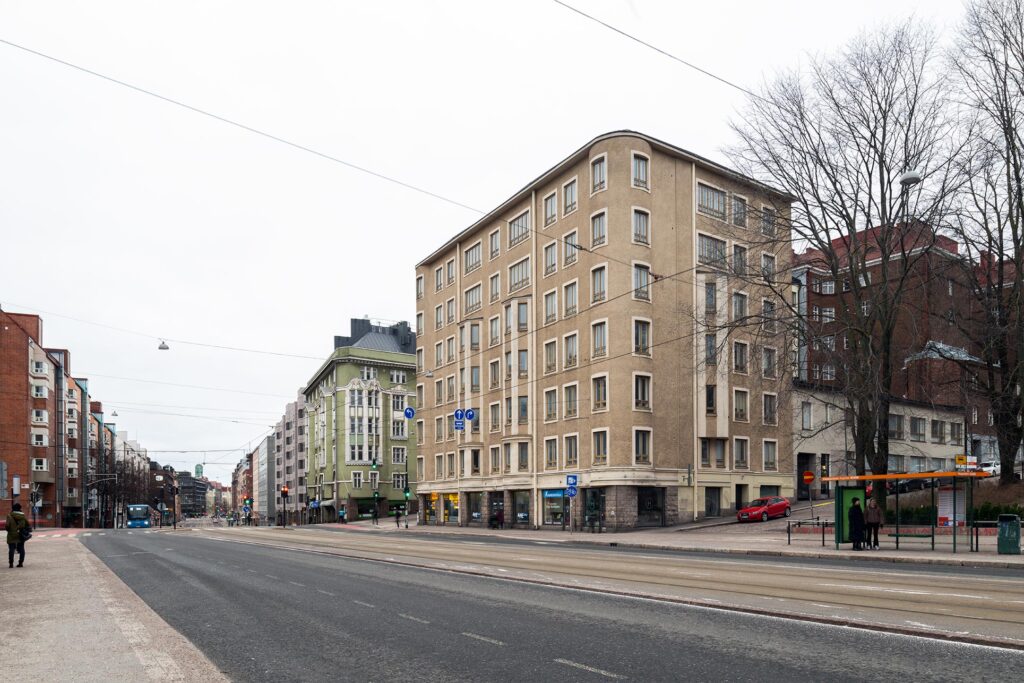 Hämeentie 22 julkisivusaneeraus