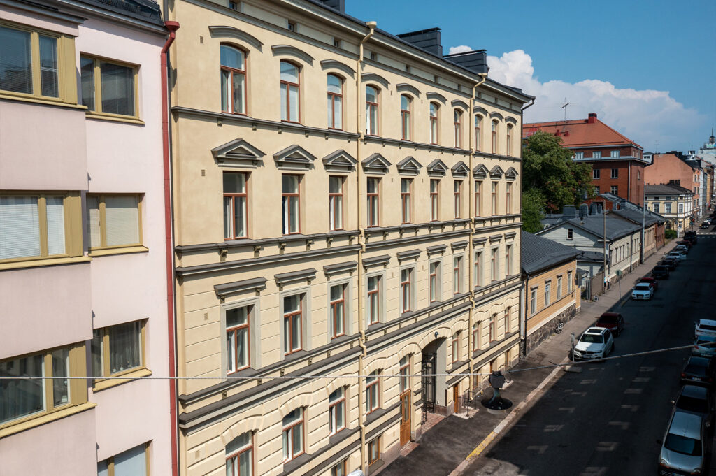 Kalevankatu 54 julkisivusaneeraus