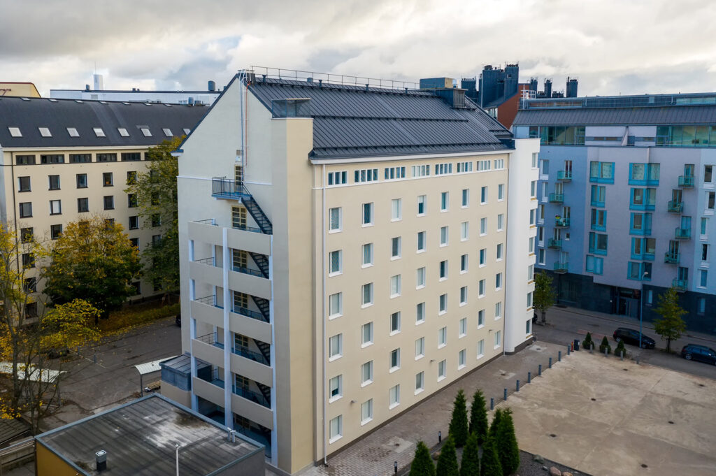 Leppäsuonkatu julkisivusaneeraus