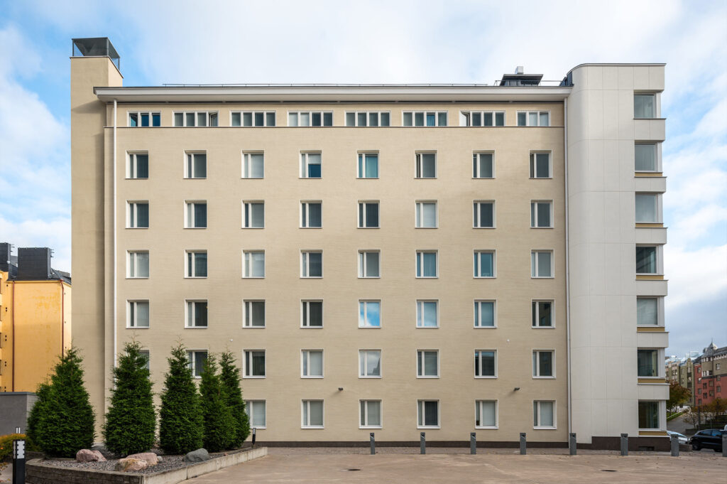 Leppäsuonkatu julkisivusaneeraus