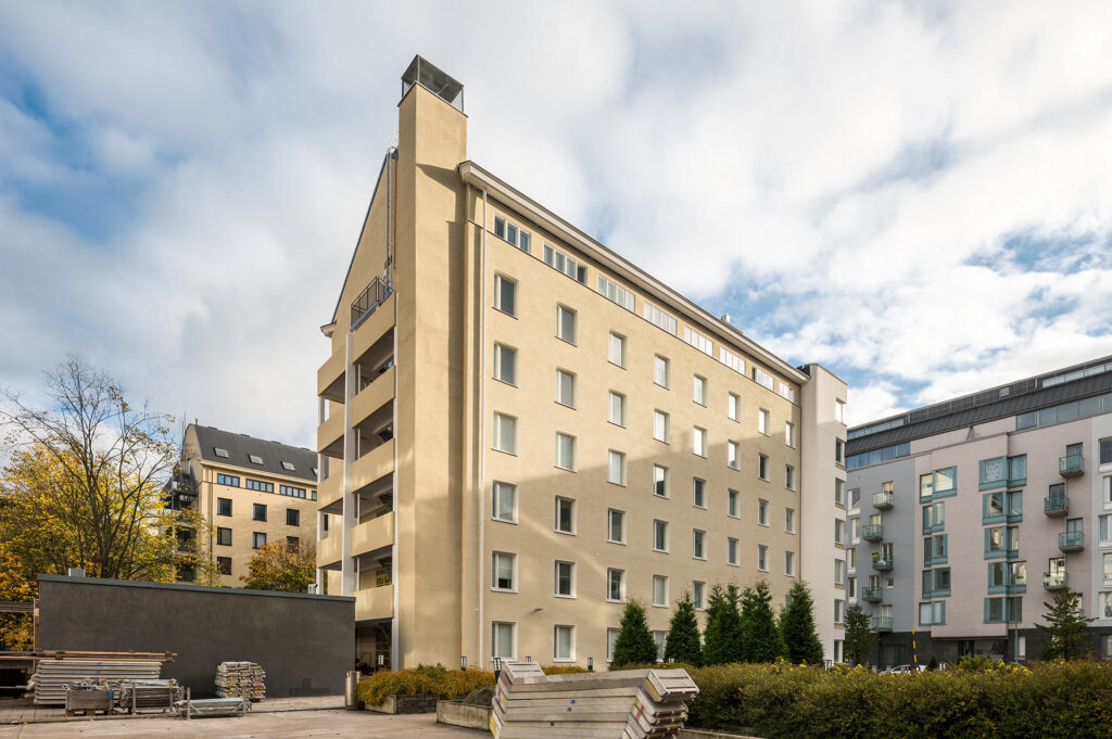 Leppäsuonkatu julkisivusaneeraus