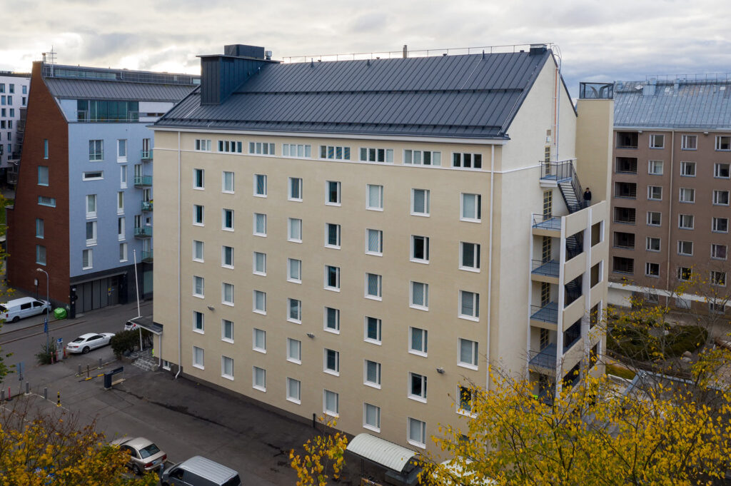 Leppäsuonkatu julkisivusaneeraus