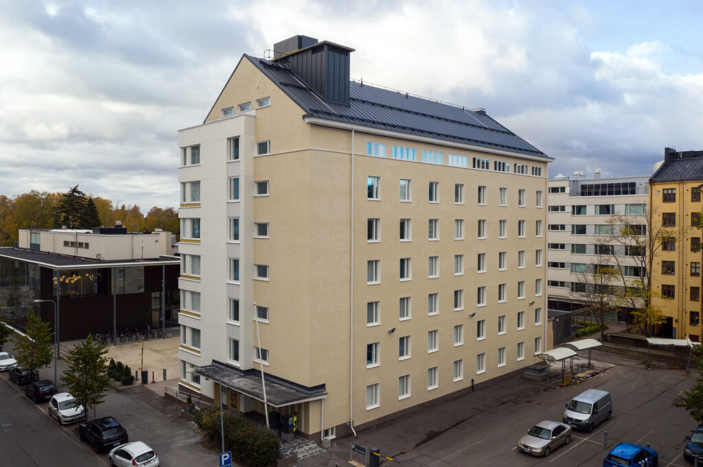 Leppäsuonkatu julkisivusaneeraus