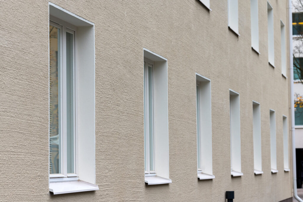 Leppäsuonkatu julkisivusaneeraus