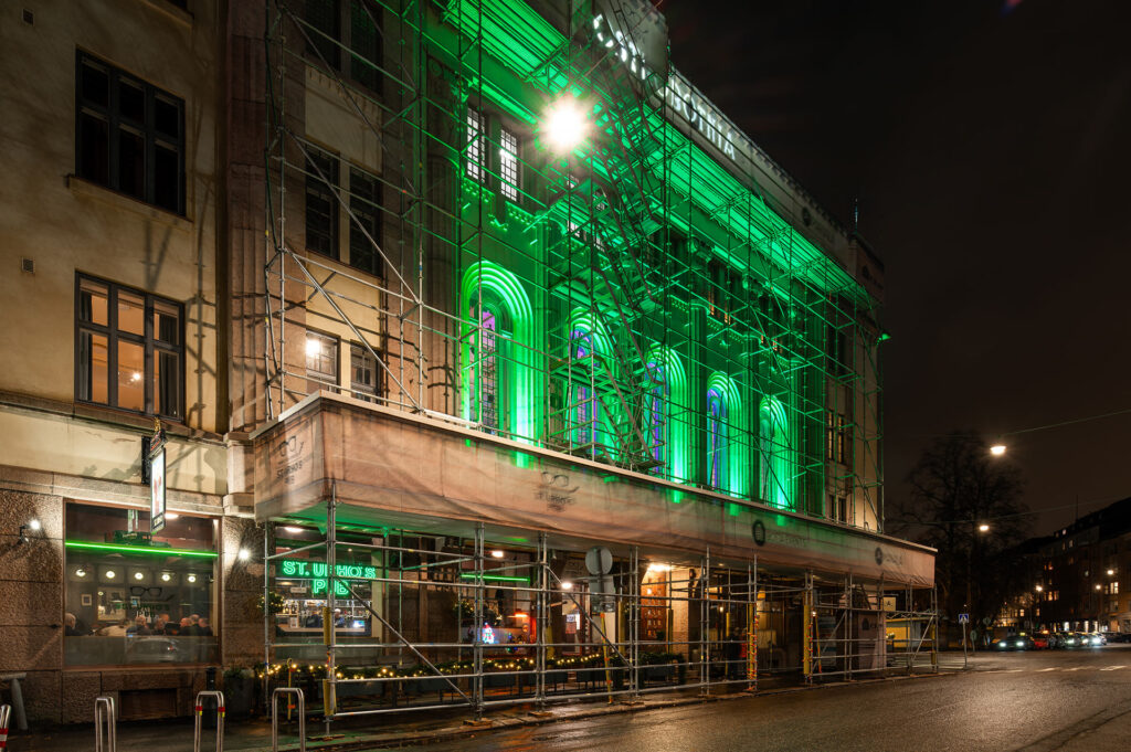 Museokatu 10 saneeraustyö