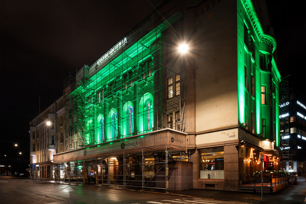 Museokatu 10 saneeraustyö