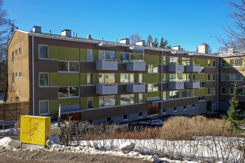 Puotilantie 6 rappaustyöt