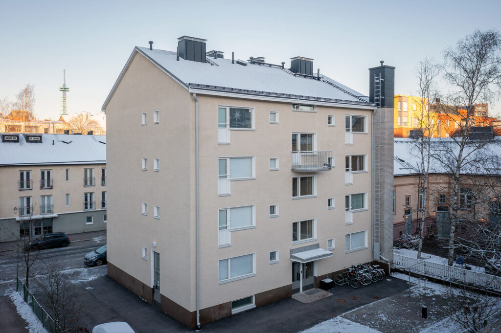 As Oy Siuntionkatu 7 julkisivusaneeraus