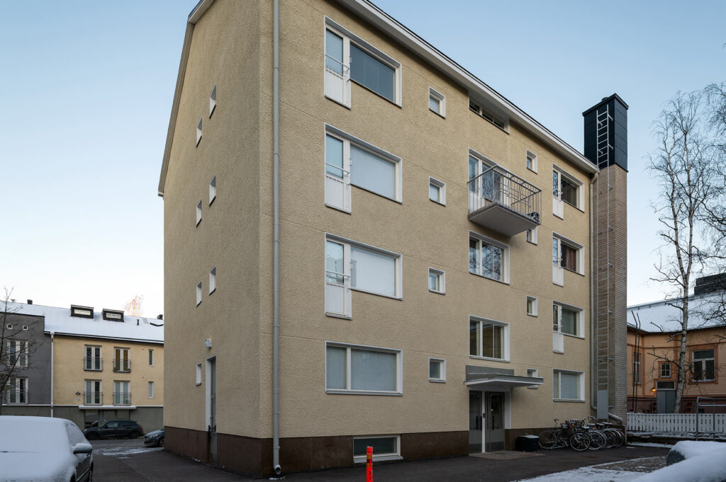 As Oy Siuntionkatu 7 julkisivusaneeraus