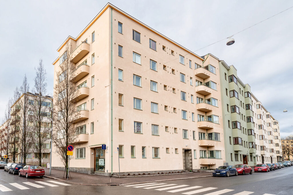 Töölönkatu 52 julkisivut & parvekkeet