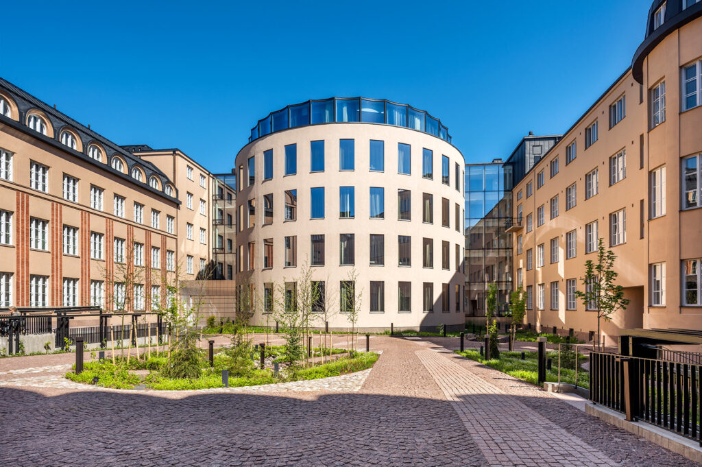 Vilhonkatu 13 julkisivusaneeraus