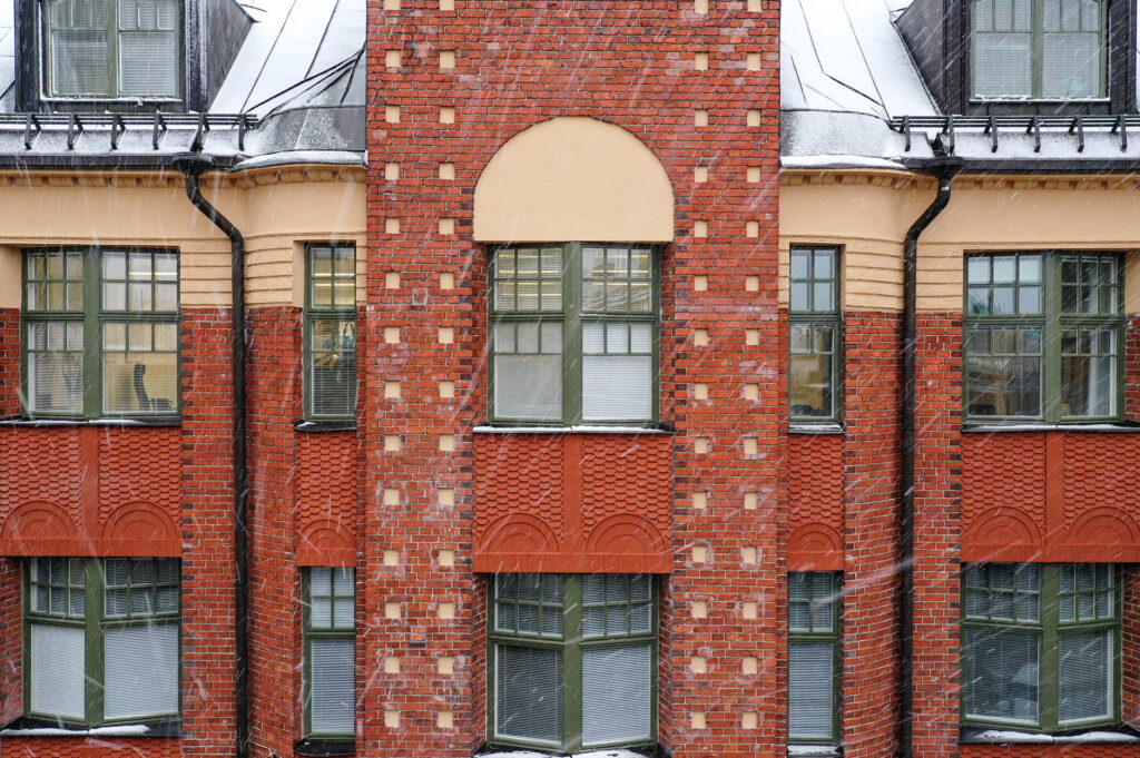 Yrjönkatu 23 julkisivusaneeraus